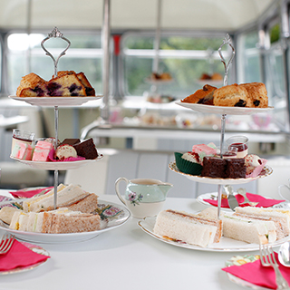 Vintage Bus Afternoon Tea for 2 image